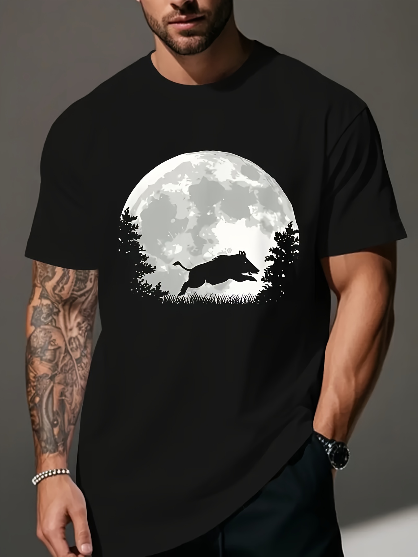 Outdoor Sports Adventure - Kaos Pria Motif Alam Liar –