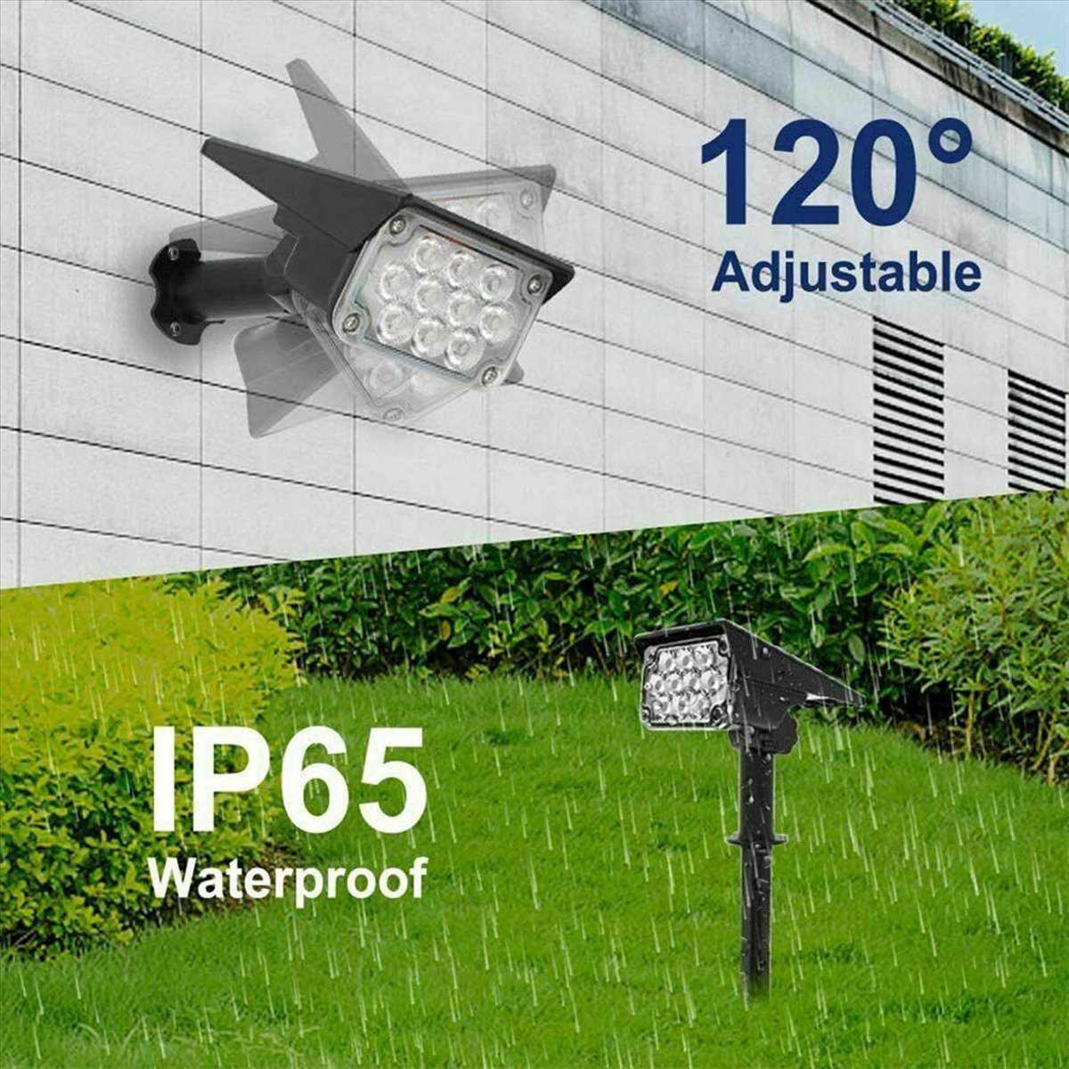 Outdoor Spotlight - Lampu Sorot Tenaga Surya Y17A, Lampu