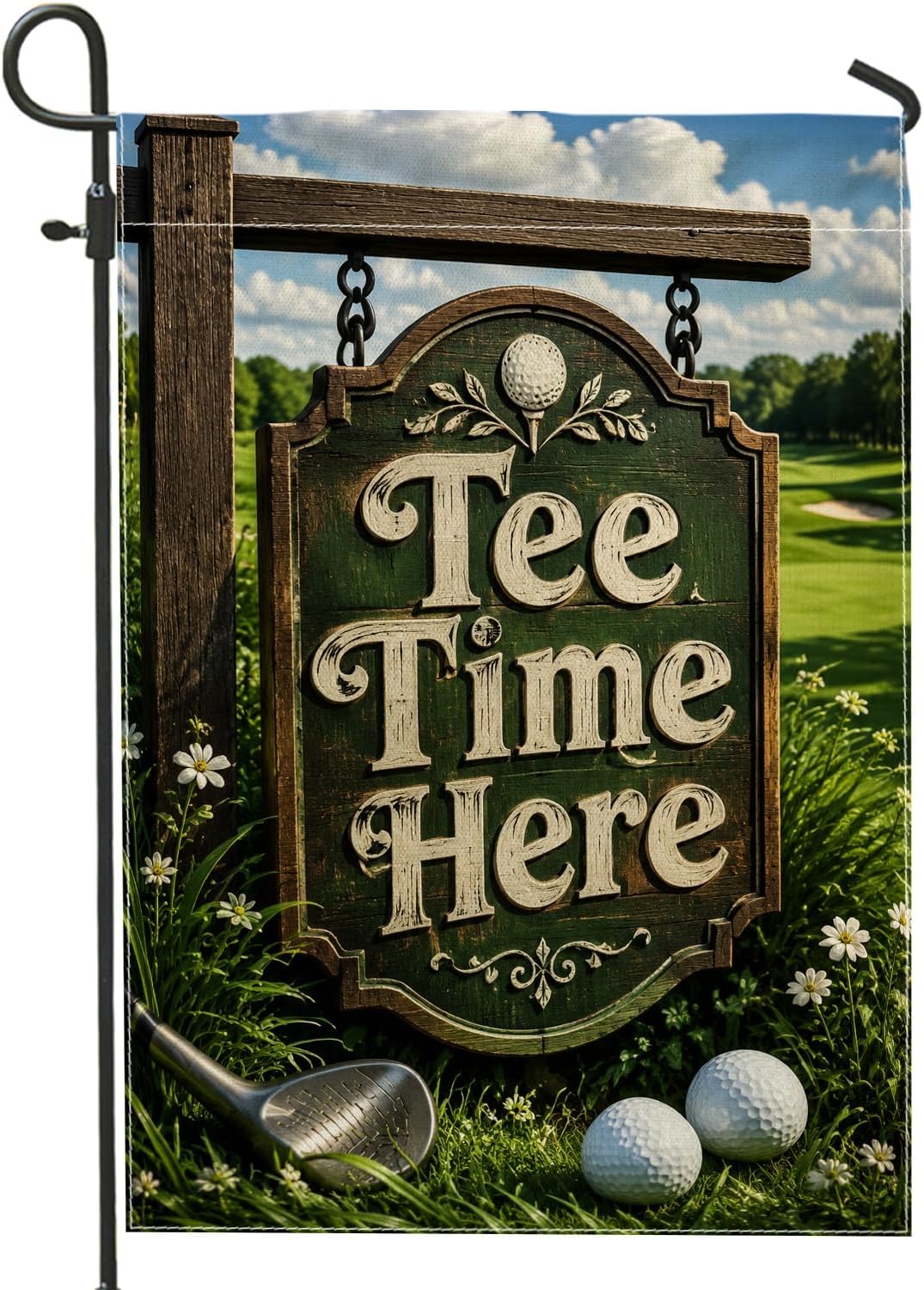 Outdoor Sport Club - Bendera Taman Bola Golf, Tanda Klub