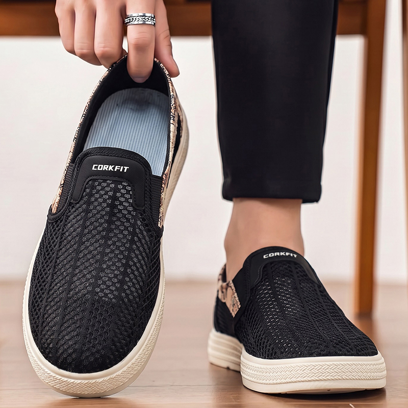 Outdoor Sports Leisure - Sandal jaring berlubang pria musim panas,