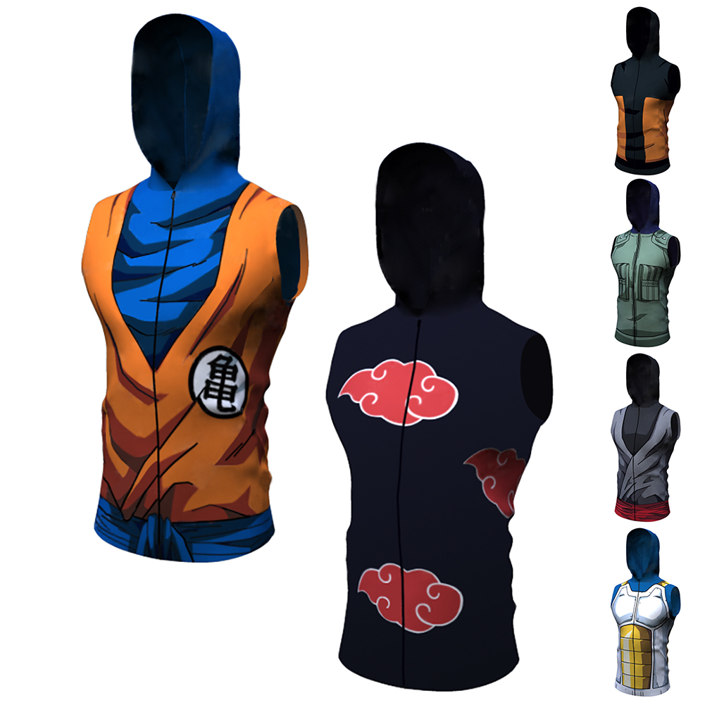 Outdoor Sport Hoodie - Hoodie 3D Pria Olahraga Lari Latihan