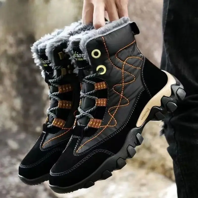 Outdoor Sports Leisure - Sepatu Bot Salju Pria Musim Dingin