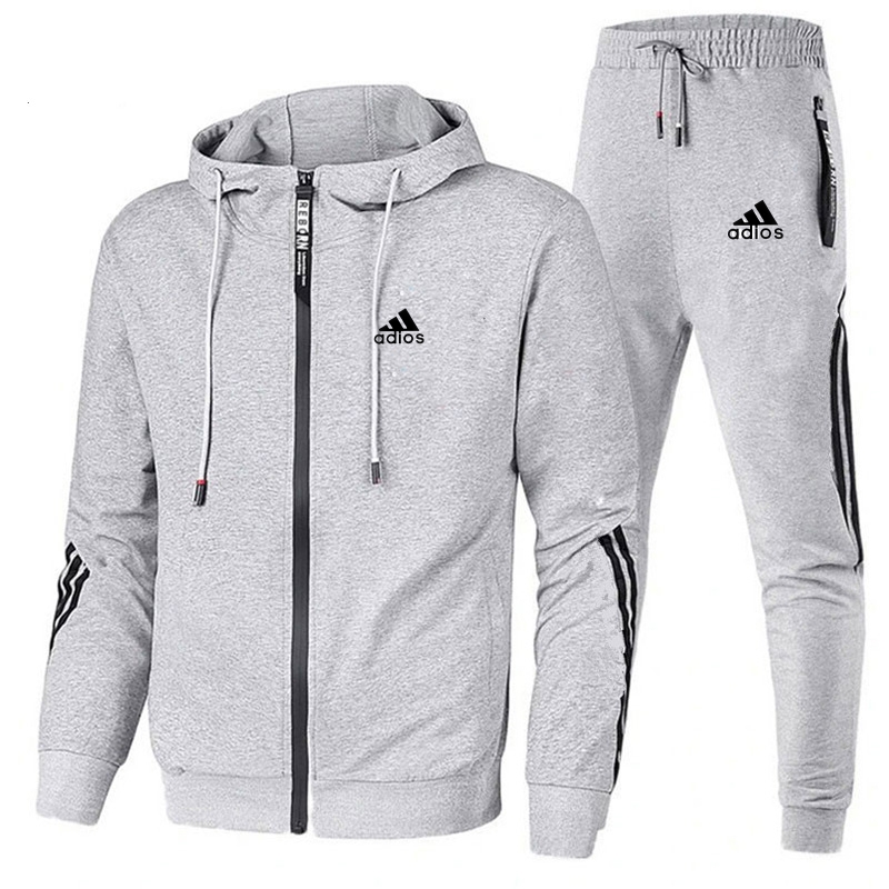Outdoor Sports Leisure - Setelan Olahraga Pria Musim Semi Gugur,