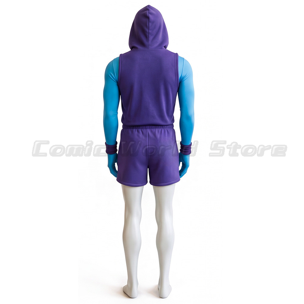 Kostum Cosplay He Man Gym Bro  - Outdoor Sport Hoodie ulasan dan harga