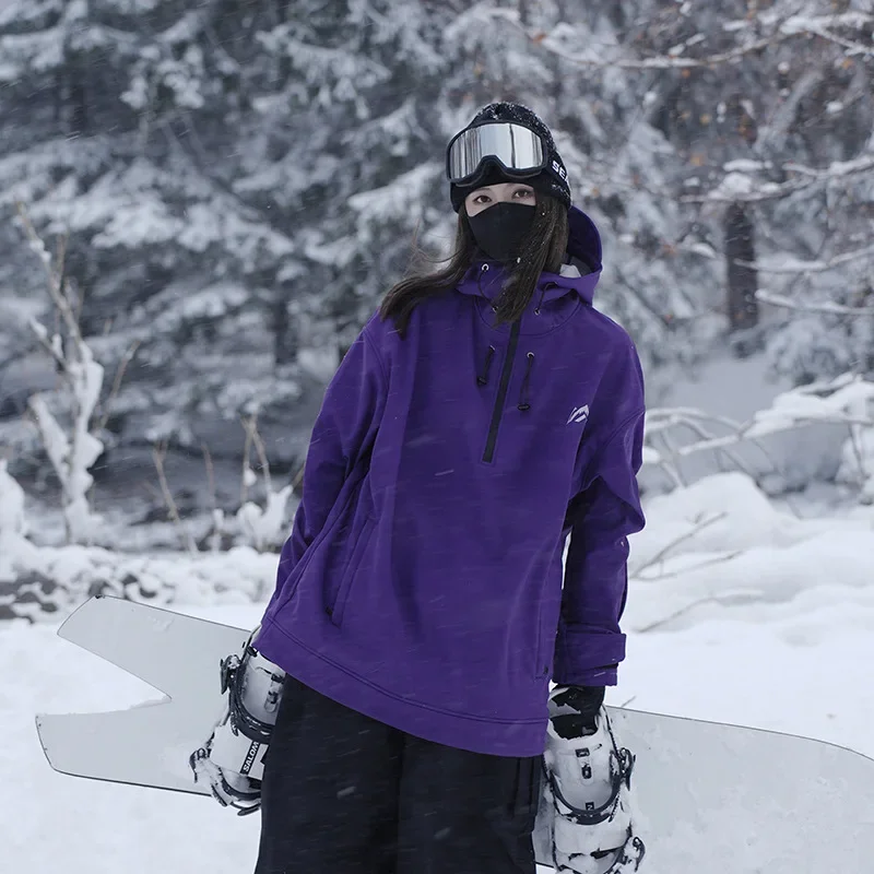 Pakaian ski, jaket ski, pakaia - Outdoor Sport Hoodie ulasan dan harga