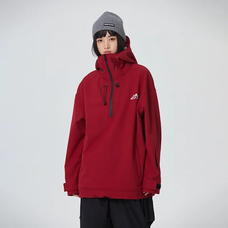 Pakaian ski, jaket ski, pakaia - Outdoor Sport Hoodie ulasan dan harga