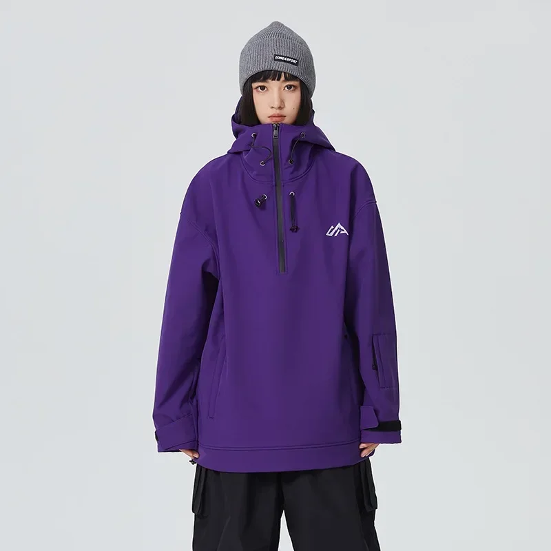 Pakaian ski, jaket ski, pakaia - Outdoor Sport Hoodie ulasan dan harga