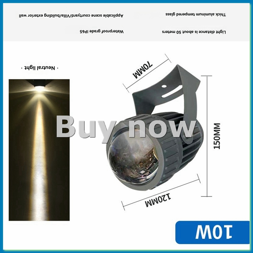 Lampu Sorot Taman LED Luar Rua - Outdoor Spotlight ulasan dan harga