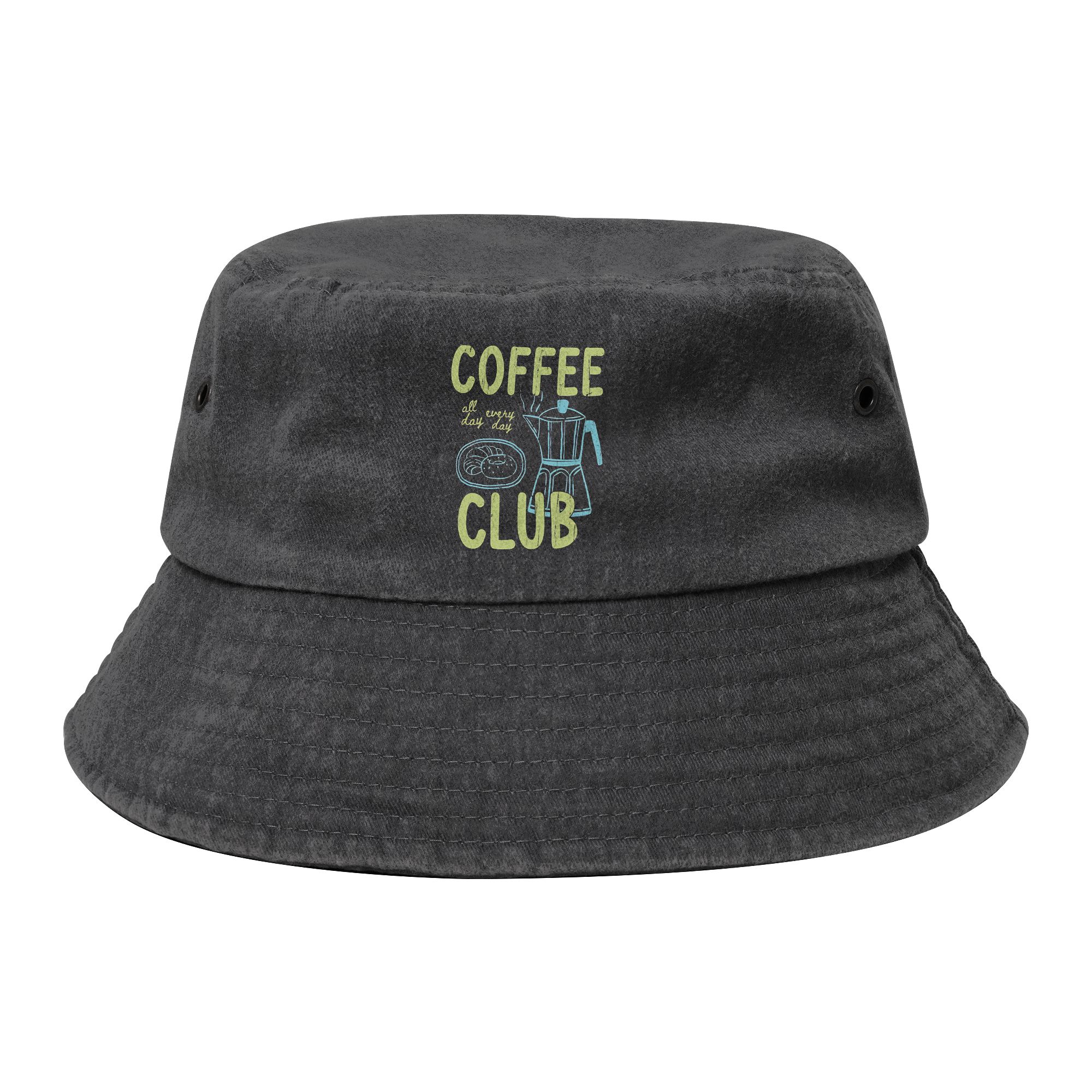 Topi Bucket Coffee Club Lover  - Outdoor Sport Club ulasan dan harga