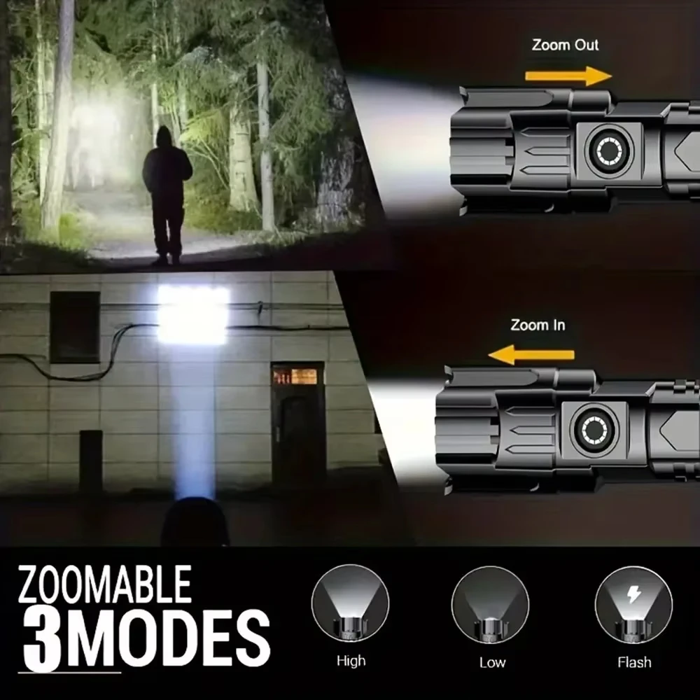 Senter LED Super Terang Senter - Outdoor Spotlight ulasan dan harga