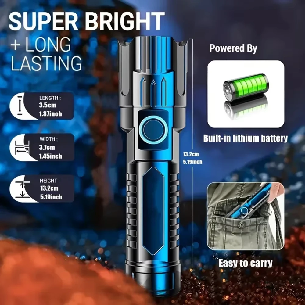 Senter LED Super Terang Senter - Outdoor Spotlight ulasan dan harga