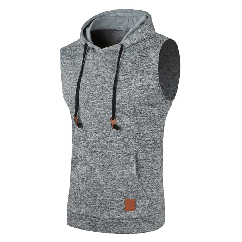 Hoodie tanpa lengan pria, kaus - Outdoor Sport Hoodie ulasan dan harga