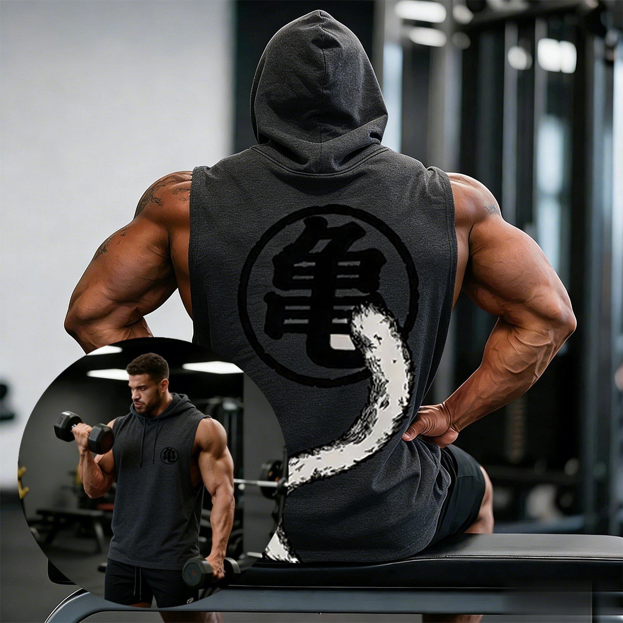 Rompi Gym Anime Dragon Ball 20 - Outdoor Sport Hoodie ulasan dan harga