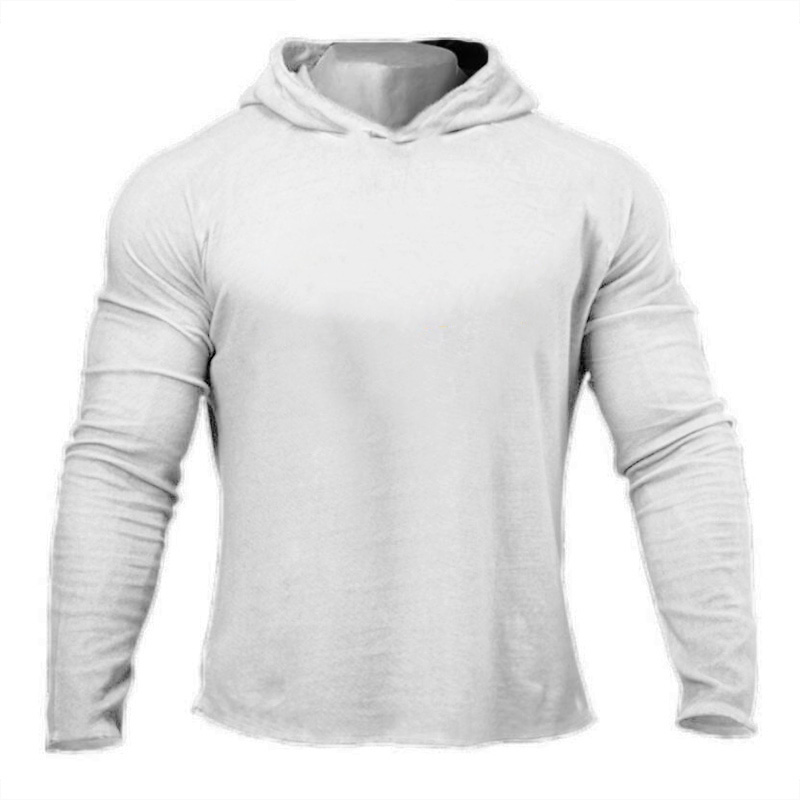 Kaos Hoodie Pria Polos Musim S - Outdoor Sport Hoodie ulasan dan harga