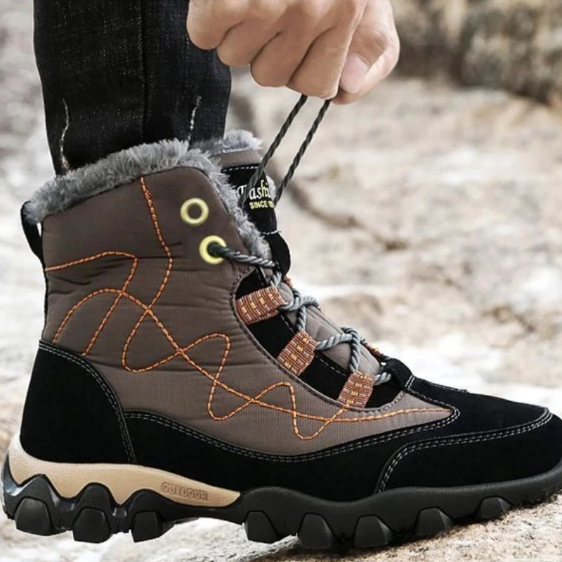 Sepatu Bot Salju Pria Musim Di - Outdoor Sports Leisure ulasan dan harga