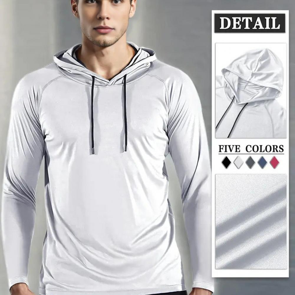 Kaos Hoodie Lengan Panjang Pri - Outdoor Sport Hoodie ulasan dan harga