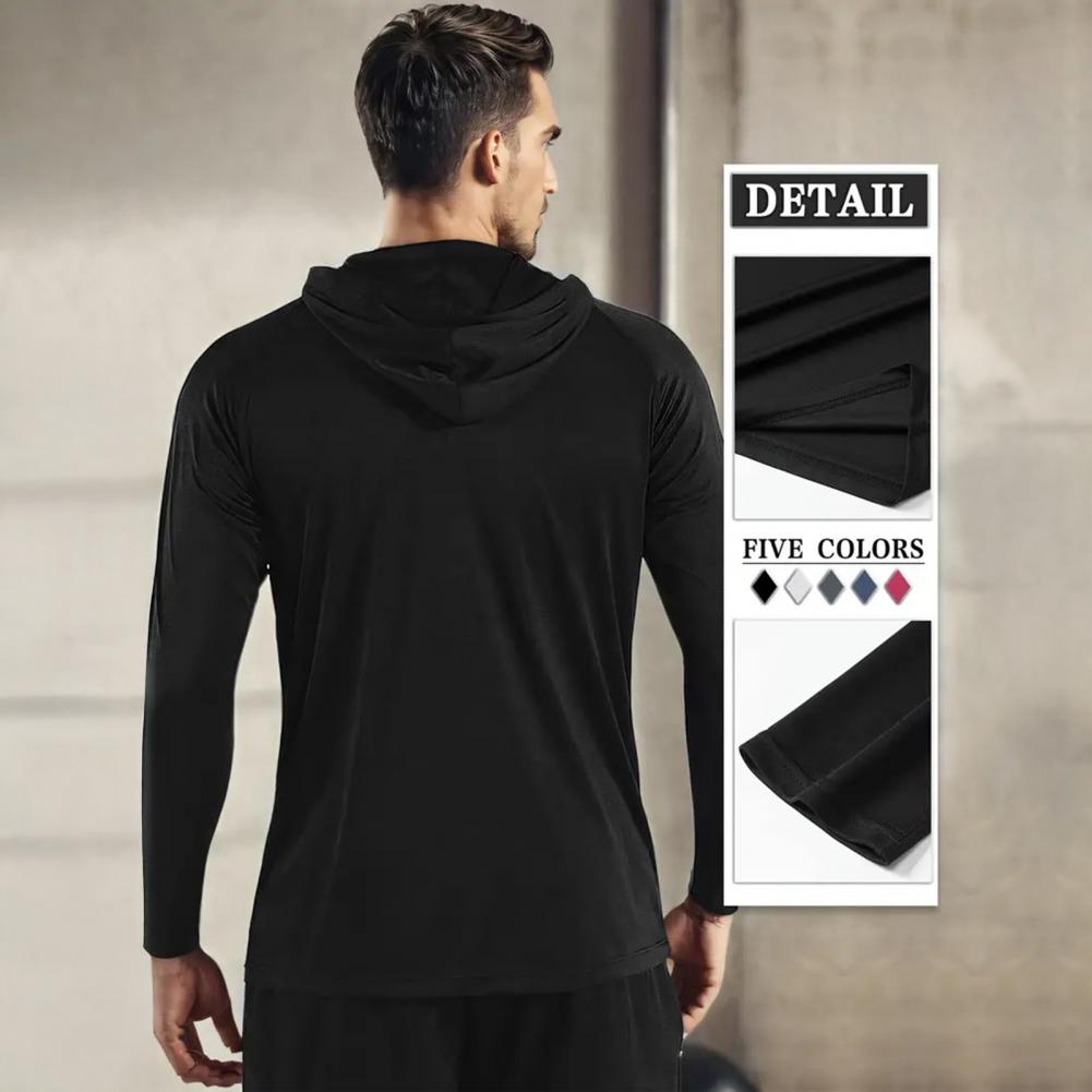Kaos Hoodie Lengan Panjang Pri - Outdoor Sport Hoodie ulasan dan harga