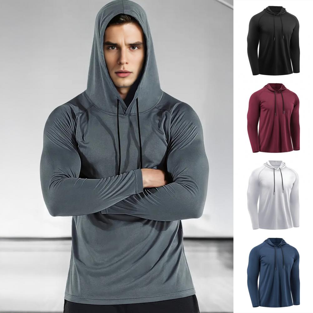 Kaos Hoodie Lengan Panjang Pri - Outdoor Sport Hoodie ulasan dan harga