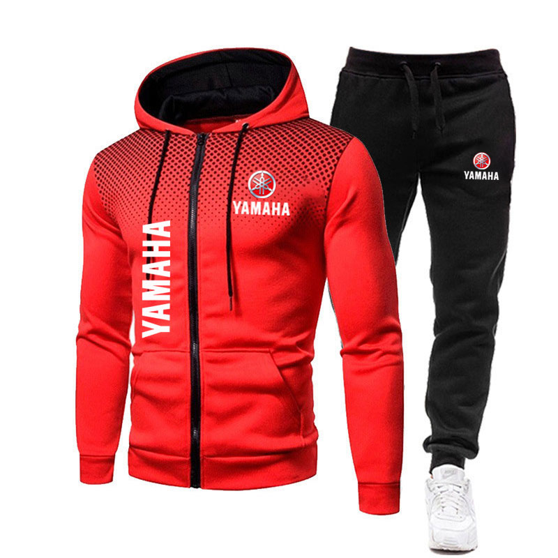 Setelan Pria Yamaha dengan Cet - Outdoor Sport Hoodie ulasan dan harga