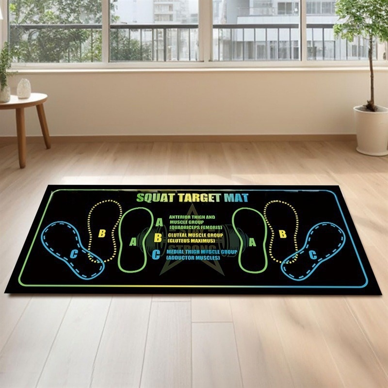 Matras Squat Anti-Slip Berbaga - Outdoor Sports Hall ulasan dan harga