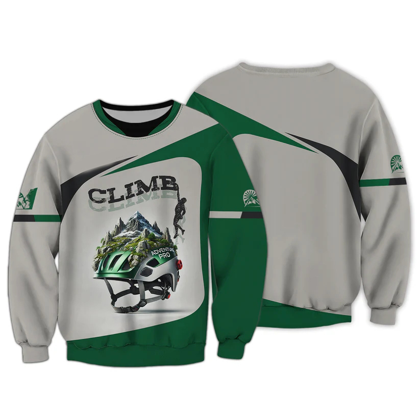 Kaos Pria 3D Climbing Print, F - Outdoor Sport Club ulasan dan harga