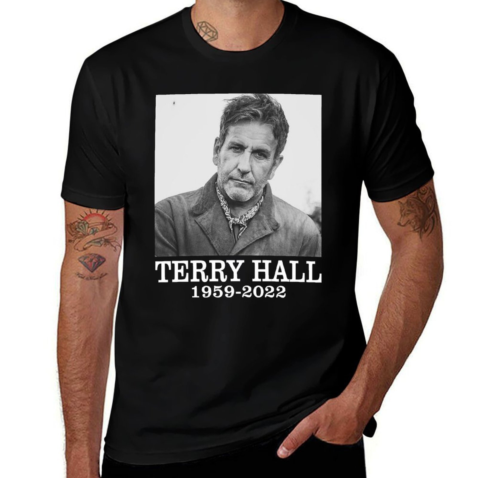 RIP TERRY HALL 1959-2022 Kaos  - Outdoor Sports Hall ulasan dan harga